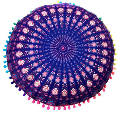 43 43 CM Round Indian Mandala Floor Round Bohemian Pillows Case Color Pillow Cover Textile Pillow Slip
43 43 CM Round Indian Mandala Floor Round Bohemian Pillows Case Color Pillow Cover Textile Pillow Slip