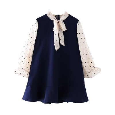 2019 New Autumn Children Dress Casual Long Sleeve Shirt Dresses Bowknot Girls Kids Dress Clothes 2-7Y
2019 New Autumn Children Dress Casual Long Sleeve Shirt Dresses Bowknot Girls Kids Dress Clothes 2-7Y