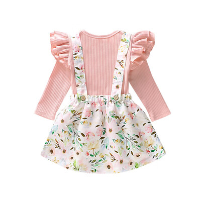 Newest baby girl clothes Spring Autumn Long Sleeve O-Neck Romper Print Dress Toddler baby girl clothing set kiz bebek giyim
Newest baby girl clothes Spring Autumn Long Sleeve O-Neck Romper Print Dress Toddler baby girl clothing set kiz bebek giyim