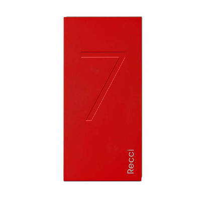 Recci RS-7000A Portable Battery Power Bank 7000mAh 21A High Speed Support Lighting USB Port for iPhone iPad Samsung Galaxy&Mo
Recci RS-7000A Portable Battery Power Bank 7000mAh 21A High Speed Support Lighting USB Port for iPhone iPad Samsung Galaxy&Mo