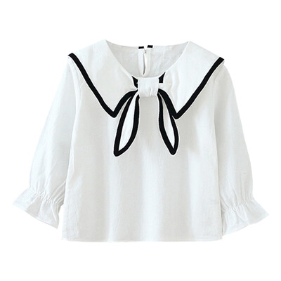 New Autumn Baby Girl Clothes Cute Long Flare Sleeve Solid Bow T-Shirts Kids Tops Shirts Casual Blouse p
New Autumn Baby Girl Clothes Cute Long Flare Sleeve Solid Bow T-Shirts Kids Tops Shirts Casual Blouse p