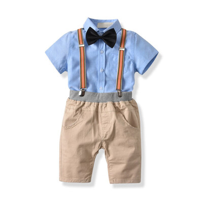 Baby Clothes Set 2018 New Children Bow Tie Gentleman Four-Piece Set StrapShortsShirtBow Tie Suit Baby Boys Clothing 1-6Y
Baby Clothes Set 2018 New Children Bow Tie Gentleman Four-Piece Set StrapShortsShirtBow Tie Suit Baby Boys Clothing 1-6Y