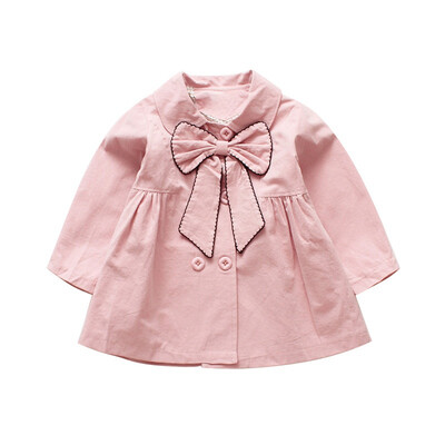 children clothing windbreaker girls cotton shirts children girls bow autumn coat European&American Style
children clothing windbreaker girls cotton shirts children girls bow autumn coat European&American Style