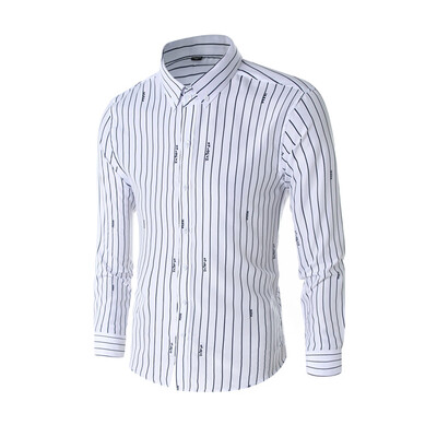 Tailored Mens New Fashion Business Leisure Long-sleeved Vertical Stripe Printing Shirt
Tailored Mens New Fashion Business Leisure Long-sleeved Vertical Stripe Printing Shirt