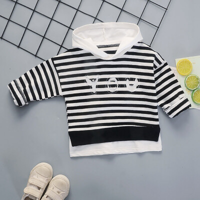 Autumn Baby Girl Stripe Pattern Long Sleeve Hoodie Sweatshirt Casual Toddler Outerwear
Autumn Baby Girl Stripe Pattern Long Sleeve Hoodie Sweatshirt Casual Toddler Outerwear
