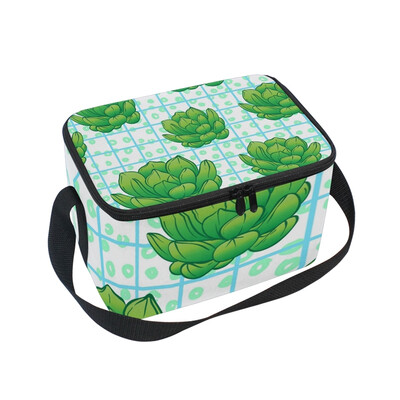 ALAZA Lunch Box Insulated Green Succulents Lunch Bag Large Cooler Tote Bagfor Men Women
ALAZA Lunch Box Insulated Green Succulents Lunch Bag Large Cooler Tote Bagfor Men Women