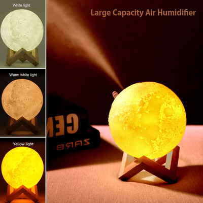 Willstar 880ML USB Aroma Essential Oil Diffuser Ultrasonic Cool Mist Humidifier Air Purifier LED Night Light 3D Moon Lamp Light
Willstar 880ML USB Aroma Essential Oil Diffuser Ultrasonic Cool Mist Humidifier Air Purifier LED Night Light 3D Moon Lamp Light