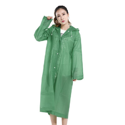 Waterproof EVA Raincoat Reusable Outdoor Camping Travel Hooded Rain Coat Poncho for Men Women
Waterproof EVA Raincoat Reusable Outdoor Camping Travel Hooded Rain Coat Poncho for Men Women