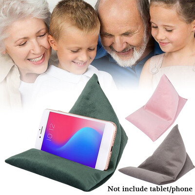 Velvet Tablet Cushion Lazy Phone Triangle Pillow Bean Bag Stand for Tablets Kindle Phone
Velvet Tablet Cushion Lazy Phone Triangle Pillow Bean Bag Stand for Tablets Kindle Phone