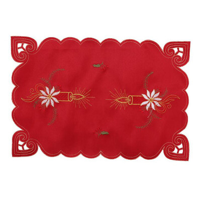 Tailored 1PC Christmas Table Mat Bowl Fork Placemat Decoration family Party Atmosphere
Tailored 1PC Christmas Table Mat Bowl Fork Placemat Decoration family Party Atmosphere