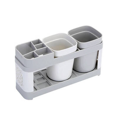 Couple Toothbrush Holder Bathroom Storage Toothpaste Box Mouthwash Cup Brushing Storage Racks
Couple Toothbrush Holder Bathroom Storage Toothpaste Box Mouthwash Cup Brushing Storage Racks