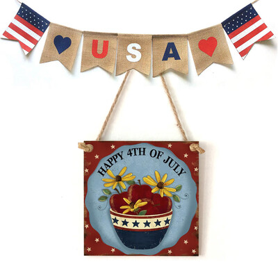 Gobestart American 4th of July Independence Day Wooden Plaque Sign God Bless America
Gobestart American 4th of July Independence Day Wooden Plaque Sign God Bless America