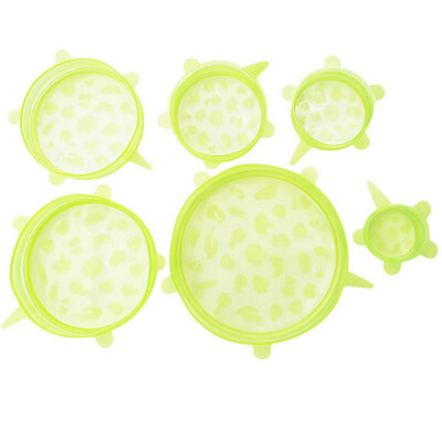 6Pcs Silicone Stretch Lids Universal Fruit Mug Food Wrap Bowl Pot Cover Lid Fresh-keeping Cover Pan Cooking Kitchen Accessories
6Pcs Silicone Stretch Lids Universal Fruit Mug Food Wrap Bowl Pot Cover Lid Fresh-keeping Cover Pan Cooking Kitchen Accessories