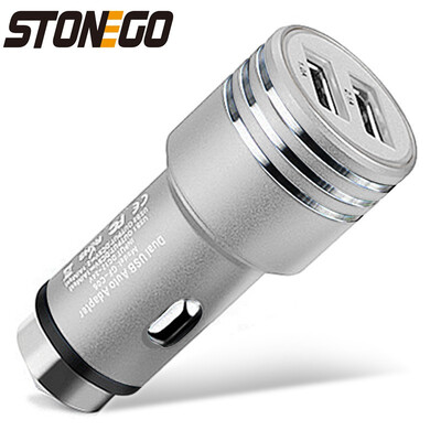 STONEGO Car Charger Adapter 21A Dual USB Ports Quick Charge Adapter with Car Escape Emergency Circular Metal Safety Hammer
STONEGO Car Charger Adapter 21A Dual USB Ports Quick Charge Adapter with Car Escape Emergency Circular Metal Safety Hammer