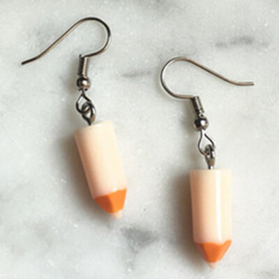 New Women Fashion Handmade Resin Pencil Dangle Earring Personality Party Earring Childrens Earring
New Women Fashion Handmade Resin Pencil Dangle Earring Personality Party Earring Childrens Earring