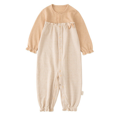 Childrens Cotton Hit Color Siamese Baby Cotton Pure Cotton Jumpsuit Spring And Autumn Models Outfit One Body Suit
Childrens Cotton Hit Color Siamese Baby Cotton Pure Cotton Jumpsuit Spring And Autumn Models Outfit One Body Suit