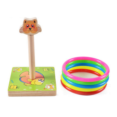 Tailored Wooden Animal throwing ring Invigorating Intellectual Funny circle game Toys
Tailored Wooden Animal throwing ring Invigorating Intellectual Funny circle game Toys