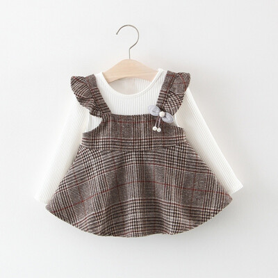 Plaid Patchwork Dress for Baby Girls Toddler Ruched Ruffles Strip Plaid Patchwork Dress Casual Clothes Wholesale 6-24M
Plaid Patchwork Dress for Baby Girls Toddler Ruched Ruffles Strip Plaid Patchwork Dress Casual Clothes Wholesale 6-24M