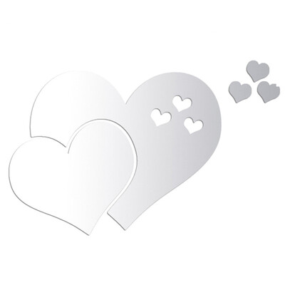 5 Colors 3D Heart-shaped Mirror Sticker Unique DIY Mirror Sticker Room Art Mural Wall Household Decoration
5 Colors 3D Heart-shaped Mirror Sticker Unique DIY Mirror Sticker Room Art Mural Wall Household Decoration