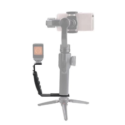 Handheld -shaped Gimbal Expansion Bracket Holder with 2 Hot Shoe Mounts for DJI OSMO Mobile 2 for Zhiyun Smooth 4 Gimbal Stabiliz
Handheld -shaped Gimbal Expansion Bracket Holder with 2 Hot Shoe Mounts for DJI OSMO Mobile 2 for Zhiyun Smooth 4 Gimbal Stabiliz