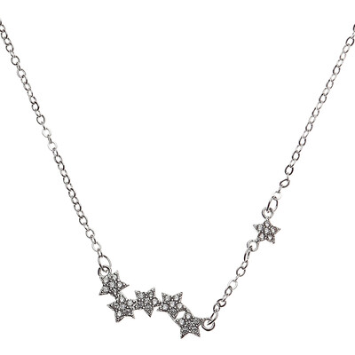 Drop Shipping 925 Sterling Silver Chain Necklaces Star Pendants & Necklaces Jewelry Collar Colar de Plata
Drop Shipping 925 Sterling Silver Chain Necklaces Star Pendants & Necklaces Jewelry Collar Colar de Plata