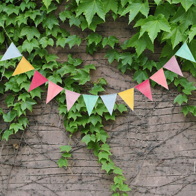 12pcs Handmade Triangles Flag Wedding Party Bunting happy birthday Anniversary Ornament Colorful Hanging Banner DIY decoration
12pcs Handmade Triangles Flag Wedding Party Bunting happy birthday Anniversary Ornament Colorful Hanging Banner DIY decoration
