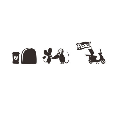 Funny Love Mouse Hole Wall Stickers For Kids Rooms Wall decals vinyl Mural Art Home decoration Vintage Poster 2019
Funny Love Mouse Hole Wall Stickers For Kids Rooms Wall decals vinyl Mural Art Home decoration Vintage Poster 2019