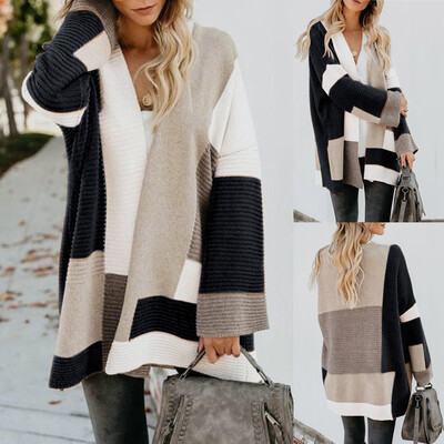 Toponeto Women Ladies Winter long Sleeve Casual Loose Knitted Sweater Jumper Coat Tops
Toponeto Women Ladies Winter long Sleeve Casual Loose Knitted Sweater Jumper Coat Tops