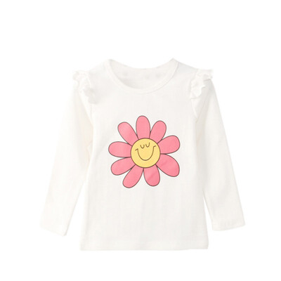 Toddler Girl T-shirt Long Sleeve Flowers Printed T-shirt Tops Cotton Casual Blouse Outfits Autumn
Toddler Girl T-shirt Long Sleeve Flowers Printed T-shirt Tops Cotton Casual Blouse Outfits Autumn