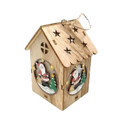 1PC Light Chalet Christmas Wooden House Christmas Tree Pendant Shiny Wooden Snow House Christmas Decorations for Home
1PC Light Chalet Christmas Wooden House Christmas Tree Pendant Shiny Wooden Snow House Christmas Decorations for Home
