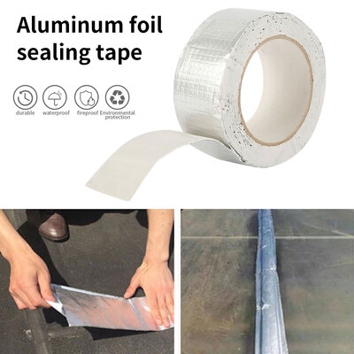 5M Waterproof Sealing Leak Patching Plugging Tape Super Strong Waterproof Tape Seal Rubber Aluminum Foil Tape
5M Waterproof Sealing Leak Patching Plugging Tape Super Strong Waterproof Tape Seal Rubber Aluminum Foil Tape