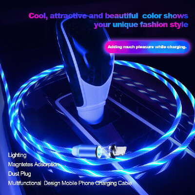 1M LEDs Data Cable Lighting Multifunctional Dust Plug Design Mobile Phone Charging Cable with Magntetes Adsorption For iPhone iOS
1M LEDs Data Cable Lighting Multifunctional Dust Plug Design Mobile Phone Charging Cable with Magntetes Adsorption For iPhone iOS