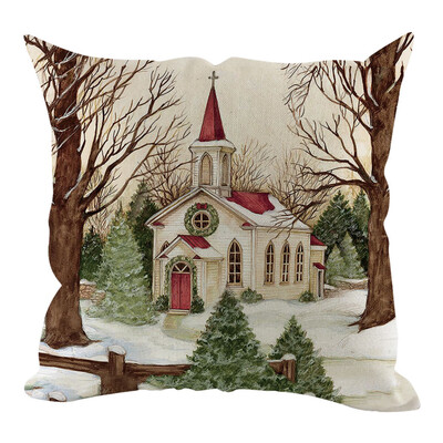 Tailored Christmas Pillow Cover Pillowcases Decorative Sofa Cushion Cover Home Decoration
Tailored Christmas Pillow Cover Pillowcases Decorative Sofa Cushion Cover Home Decoration