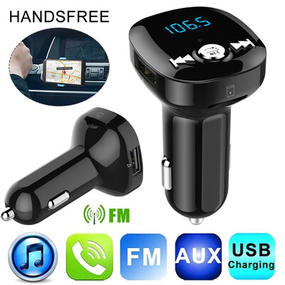 The New Car Kit Wireless Bluetooth MP3 Player Hands-free Call Wireless FM Transmitter USB Car Charger
The New Car Kit Wireless Bluetooth MP3 Player Hands-free Call Wireless FM Transmitter USB Car Charger