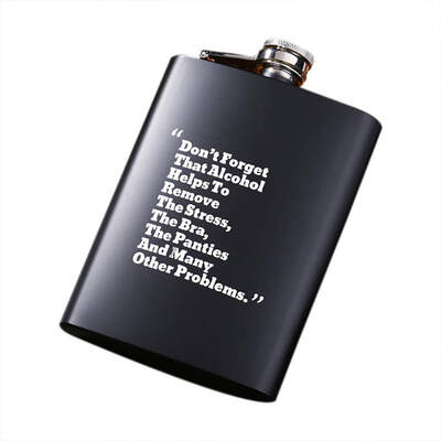 1PC Letter Printed Hot sales bpa free whisky liquor flagon Stainless steel alcohol vodka Jack hip flask with pu leather wrap
1PC Letter Printed Hot sales bpa free whisky liquor flagon Stainless steel alcohol vodka Jack hip flask with pu leather wrap