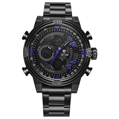 WEIDE WH5209 Quartz Digital Electronic Watch Business Men Fashion Casual Outdoor Sports Male Wristwatch Dual Time Month Date Week
WEIDE WH5209 Quartz Digital Electronic Watch Business Men Fashion Casual Outdoor Sports Male Wristwatch Dual Time Month Date Week