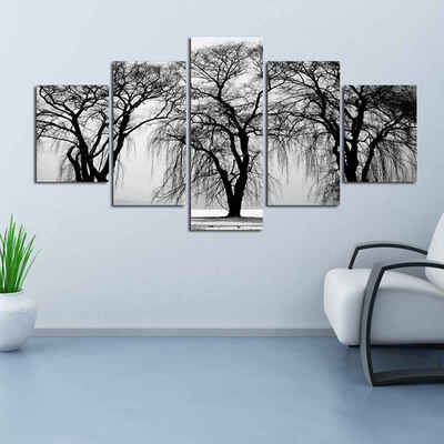 5 Panels Withered Tree Painting on Polyester Grey Background Wall Art Home Decoration for Living Room Bedroom
5 Panels Withered Tree Painting on Polyester Grey Background Wall Art Home Decoration for Living Room Bedroom