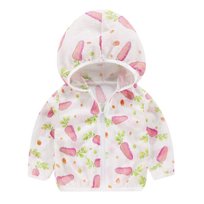 Kids Sun Protection Clothing Coat Unisex Cute Cartoon Print UV Protection Quick Dry Thin Jacket with Hooded Zipper Baby Coat
Kids Sun Protection Clothing Coat Unisex Cute Cartoon Print UV Protection Quick Dry Thin Jacket with Hooded Zipper Baby Coat