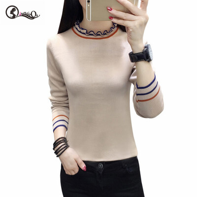 Knitted Women Turtleneck Sweater Pullovers Autumn Winter Basic Women Sweaters Slim Fit Pullover
Knitted Women Turtleneck Sweater Pullovers Autumn Winter Basic Women Sweaters Slim Fit Pullover