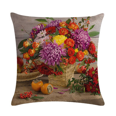 17 Patterns Vintage Flower Cotton Linen Cushion Cover Throw Pillow Case Sofa Home Decor 45X45Cm
17 Patterns Vintage Flower Cotton Linen Cushion Cover Throw Pillow Case Sofa Home Decor 45X45Cm