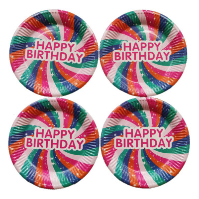 10pcs Birthday Party Supplies Decoration Cake Dish Disposable Round Paper Plate Pastries Container
10pcs Birthday Party Supplies Decoration Cake Dish Disposable Round Paper Plate Pastries Container