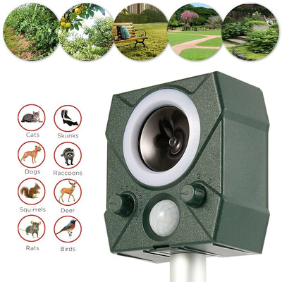 Waterproof Outdoor Cat Repellent Ultrasonic Fox Repellent Battery Operated Animal Cat Deterrents Scarer for Gardens
Waterproof Outdoor Cat Repellent Ultrasonic Fox Repellent Battery Operated Animal Cat Deterrents Scarer for Gardens