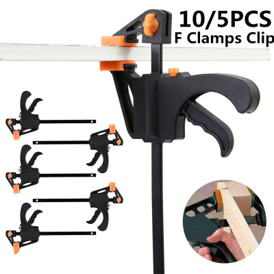 105 pcs 4 Inch Quick Ratchet Release Speed Squeeze Wood Working Work Bar F Clamp Clip Kit Spreader Gadget Tools DIY Hand Tool
105 pcs 4 Inch Quick Ratchet Release Speed Squeeze Wood Working Work Bar F Clamp Clip Kit Spreader Gadget Tools DIY Hand Tool