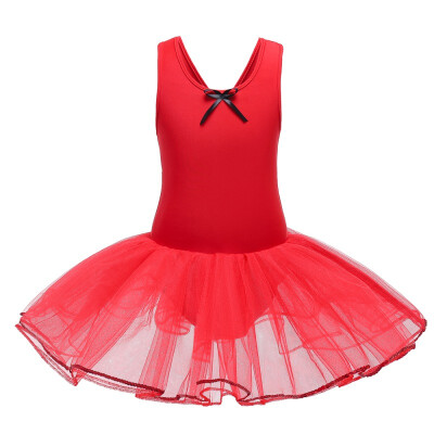 Ballerina Party Costume Kids Bow-knot Decoration Dress Girls Dancewear Concise Gymnastic Ballet Sleeveless Leotard Tutu Dresses
Ballerina Party Costume Kids Bow-knot Decoration Dress Girls Dancewear Concise Gymnastic Ballet Sleeveless Leotard Tutu Dresses