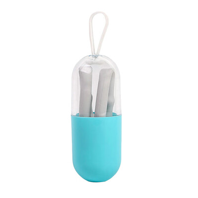 Toponeto Portable Reusable Washable Food Grade Silicone Drinking Bent Straws With Box
Toponeto Portable Reusable Washable Food Grade Silicone Drinking Bent Straws With Box