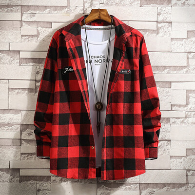 Tailored Mens Casual Fashion Business Plaid Printing Loose Long Sleeve Shirt Tops Blouse
Tailored Mens Casual Fashion Business Plaid Printing Loose Long Sleeve Shirt Tops Blouse