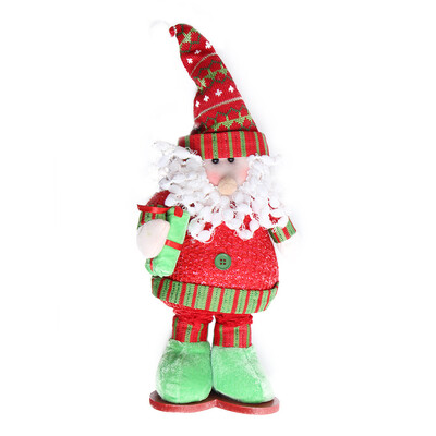 Toponeto 1pcs Telescopic Doll Santa Claus Snowman Doll Christmas Toy Home Room Ornament
Toponeto 1pcs Telescopic Doll Santa Claus Snowman Doll Christmas Toy Home Room Ornament
