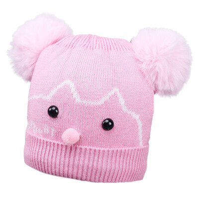 Winter Warm Baby Hats Kids Baby Ball Design Hats Cartoon Print Knitted Wool Hemming Caps
Winter Warm Baby Hats Kids Baby Ball Design Hats Cartoon Print Knitted Wool Hemming Caps