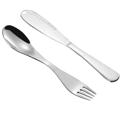 Gobestart Set Stainless Steel Cutlery Gold Plated Dinnerware Creative function Knife Fork
Gobestart Set Stainless Steel Cutlery Gold Plated Dinnerware Creative function Knife Fork
