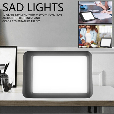 Adjustable SAD LED Happy Light 10 Mode Seasonal Affective Disorder SAD Phototherapy Lamp
Adjustable SAD LED Happy Light 10 Mode Seasonal Affective Disorder SAD Phototherapy Lamp